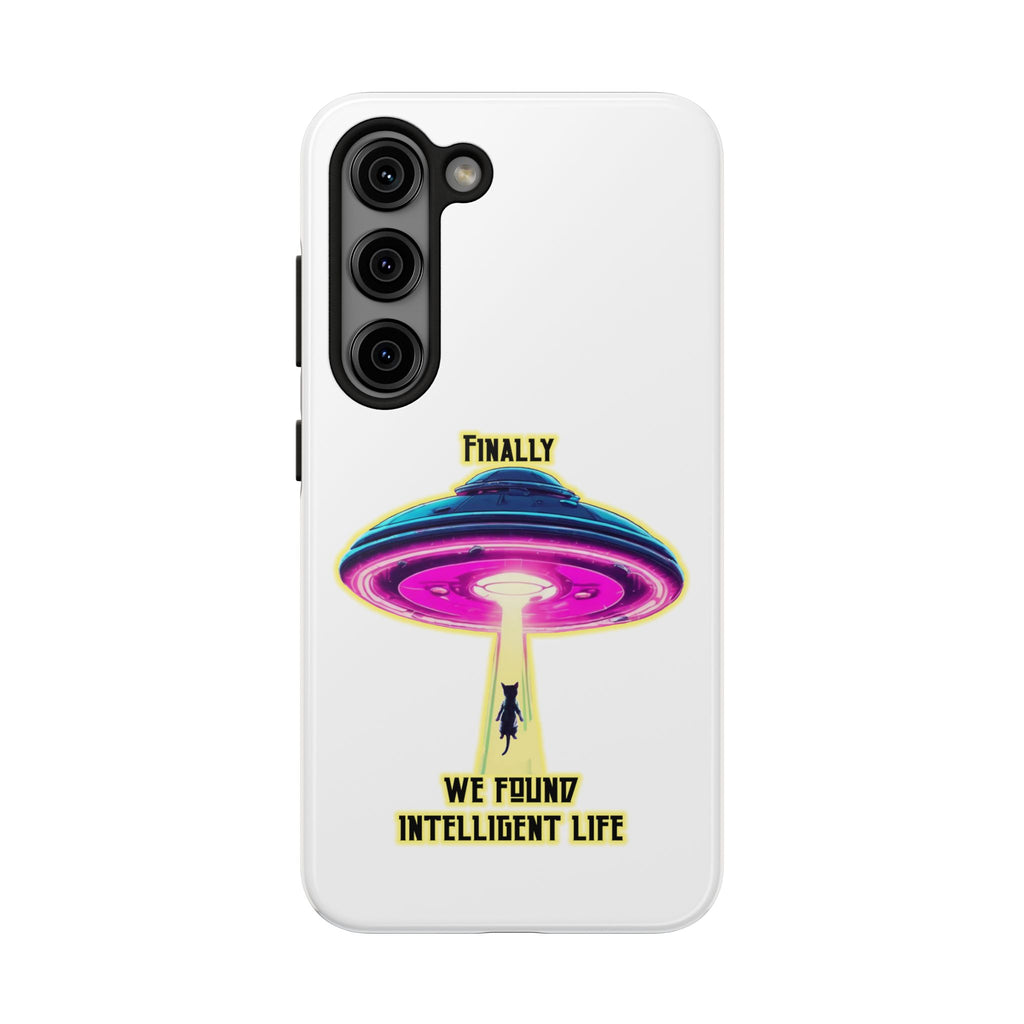 UFO Phone Case - "Intelligent Life" Protective Tough Case