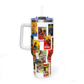 40oz B-Movies Retro Horror Poster Vacuum Tumbler