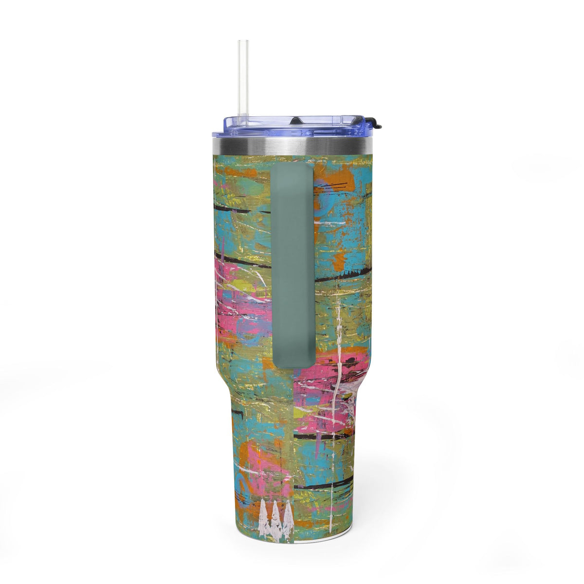40oz Vacuum Tumbler — 1980's Puke