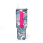 Nessie Waves 40oz Vacuum Tumbler — Insulated Travel Mug
