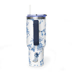 40oz Girly Western Floral Tumbler
