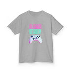 Game Over Kids T-Shirt Pastel Gamer Controller Tee