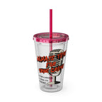 Always Time for True Crime Tumbler with Straw, 16oz