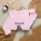 Snack Bandit Sweatshirt — Cute Raccoon Graphic Crewneck