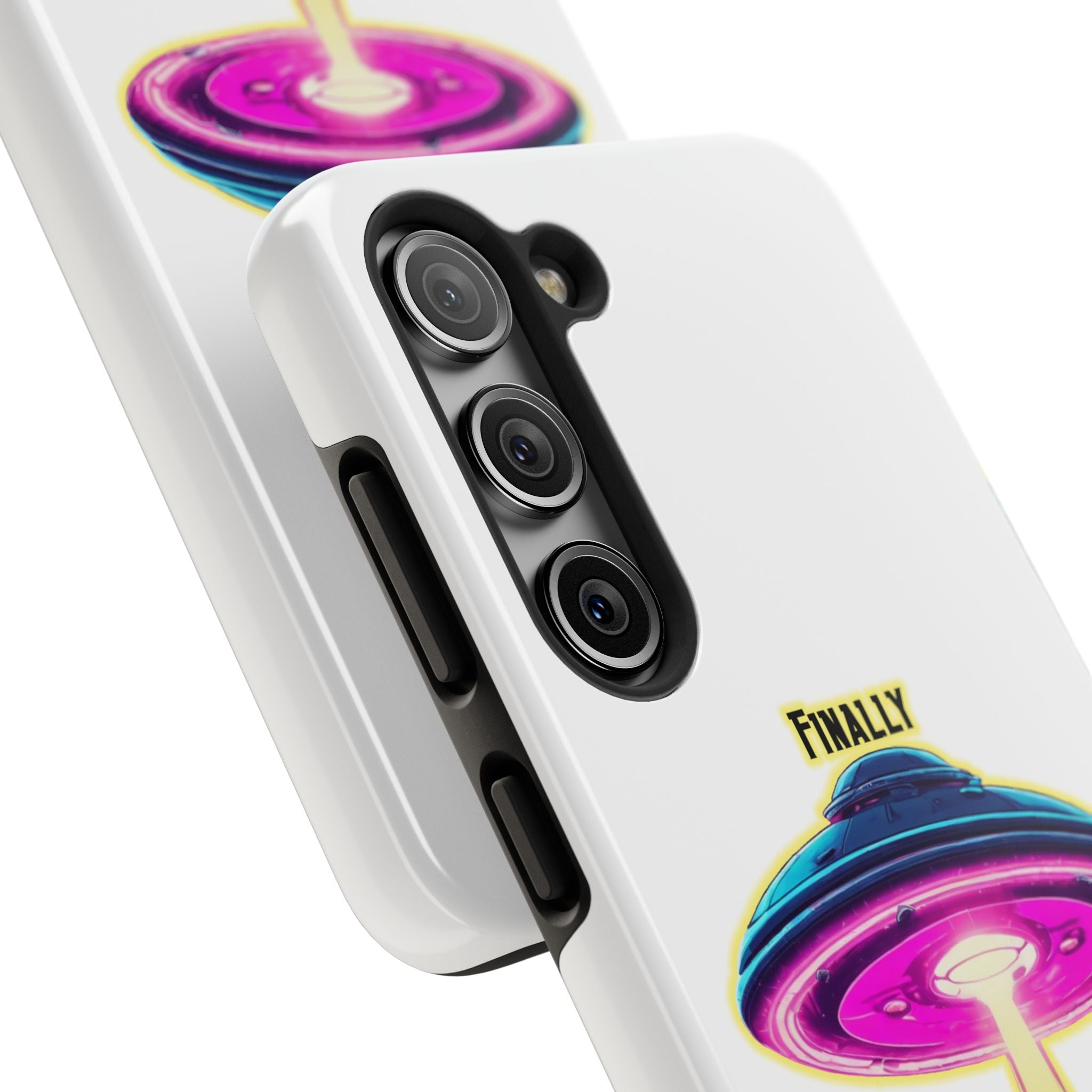 UFO Phone Case - "Intelligent Life" Protective Tough Case