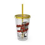 Always Time for True Crime Tumbler with Straw, 16oz