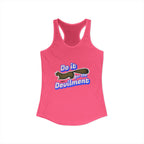 Do it for the Devilment - Gef the Talking Mongoose Women's Ideal Racerback Tank