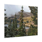 Colorado Mountain Lake Landscape — Scenic Nature Wall Art Rolled Poster