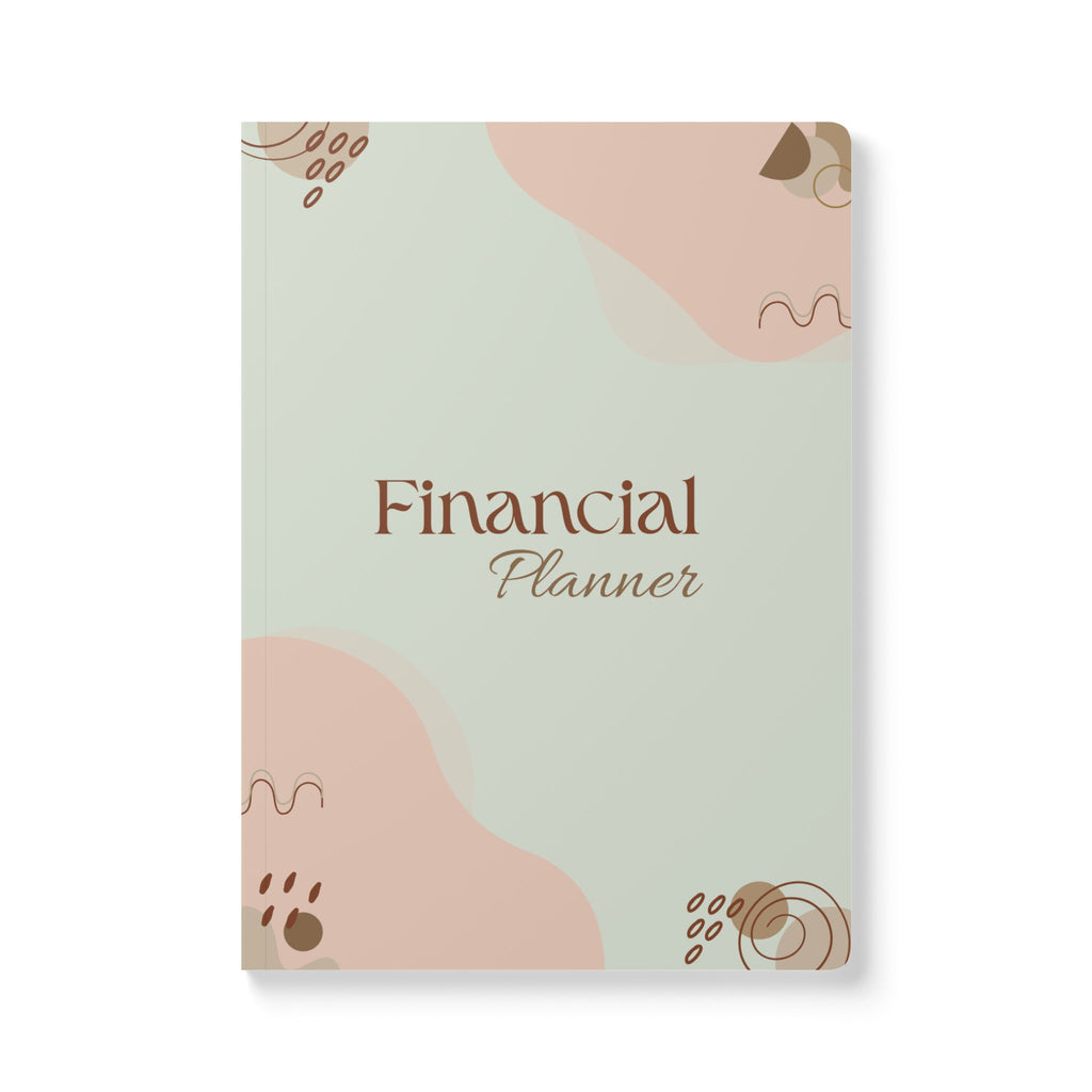 Financial Planner Softcover Journal — Budgeting & Savings Notebook