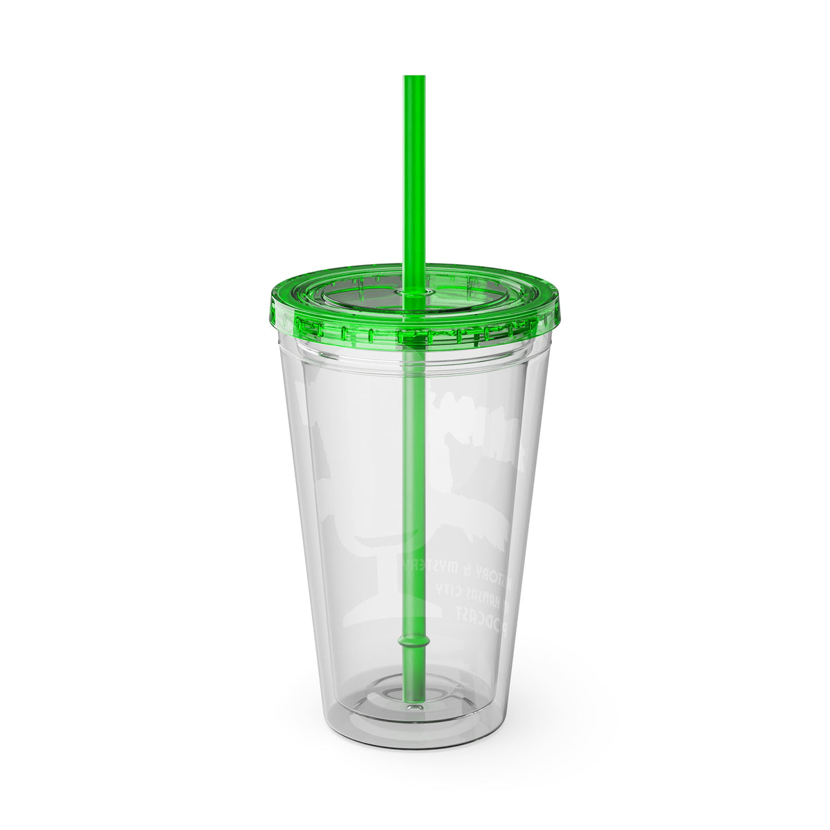 Always Time for True Crime Tumbler with Straw, 16oz