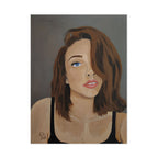 Rolled Poster — Portrait "Freckled Girl" Art Print