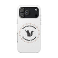 Tough Phone Case — “This Is Just My Avatar, I’m Really a Housecat” Cute Celestial Cat Protective Cover