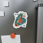 “On My Way to Not Give a Shit” Die-Cut Fridge Magnet
