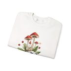 Mushroom Head Art Sweatshirt — Surreal Botanical Crewneck