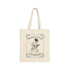 Tote Bag — "Emotionally Attached to Fictional Men" Vintage Reader Tote