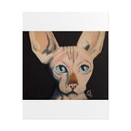 Sphynx Cat Art Poster — Rolled Fine Art Print