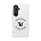 Tough Phone Case — “This Is Just My Avatar, I’m Really a Housecat” Cute Celestial Cat Protective Cover