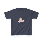 Youth 'Fast-ish' Sloth on Pink Board classic tee
