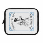Emotionally Attiched to Fiction Laptop Sleeve – Vintage Reader Design