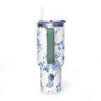 40oz Girly Western Floral Tumbler