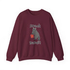Snack Bandit Sweatshirt — Cute Raccoon Graphic Crewneck