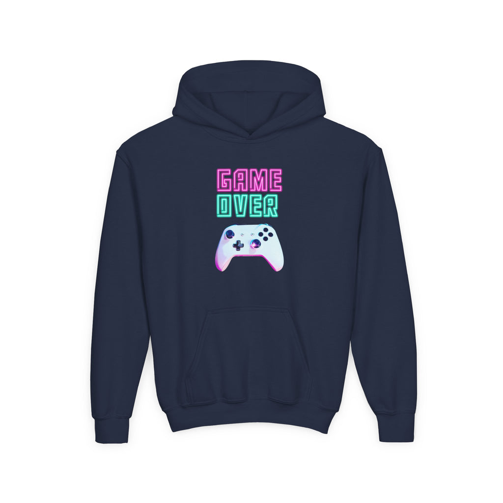 Youth  Game Over Heavy Blend Hooded Sweatshirt