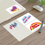 Vibrant Vibes Sticker Sheet – Artistry, Good Vibes & Wear Your Vibe Decals