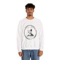 Crewneck Sweatshirt — Vintage Planck Portrait "It Doesn't Matter"