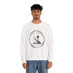 Crewneck Sweatshirt — Vintage Planck Portrait "It Doesn't Matter"
