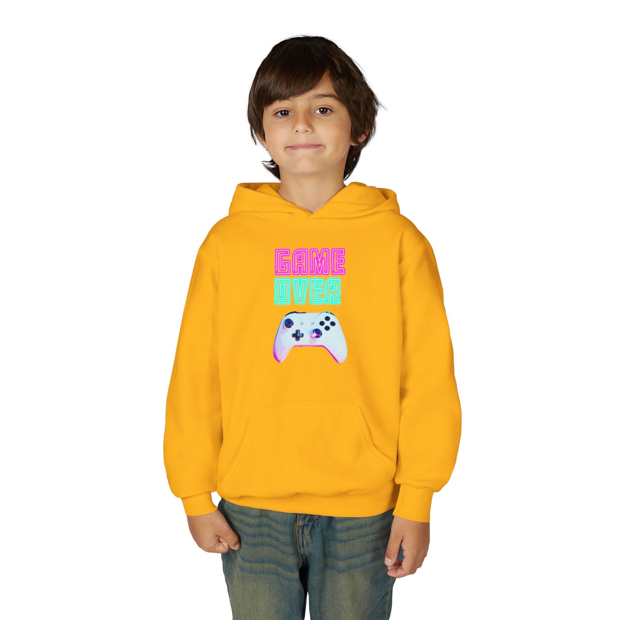 Youth  Game Over Heavy Blend Hooded Sweatshirt