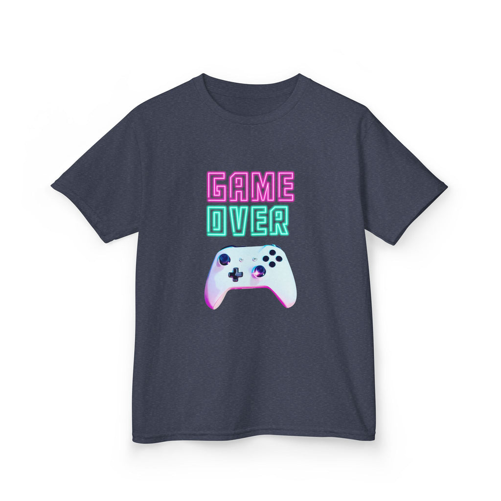 Game Over Kids T-Shirt Pastel Gamer Controller Tee