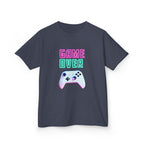 Game Over Kids T-Shirt Pastel Gamer Controller Tee