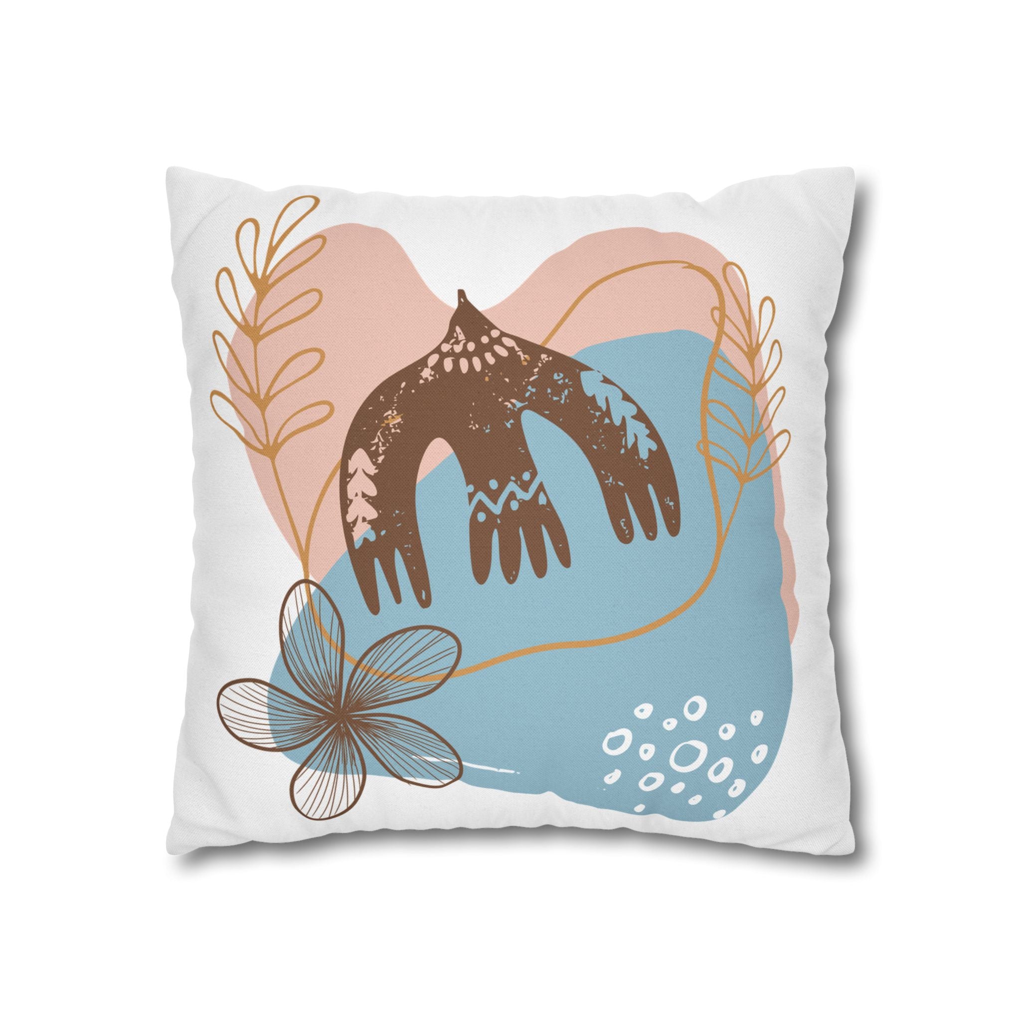 Bohemian Throw Pillowcase — Decorative Square Pillow Cover
