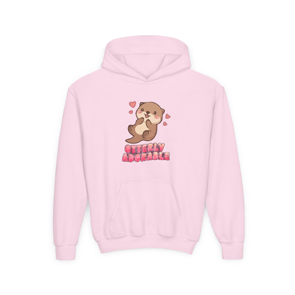 Youth Otterly Adorable Heavy Blend Hooded Sweatshirt