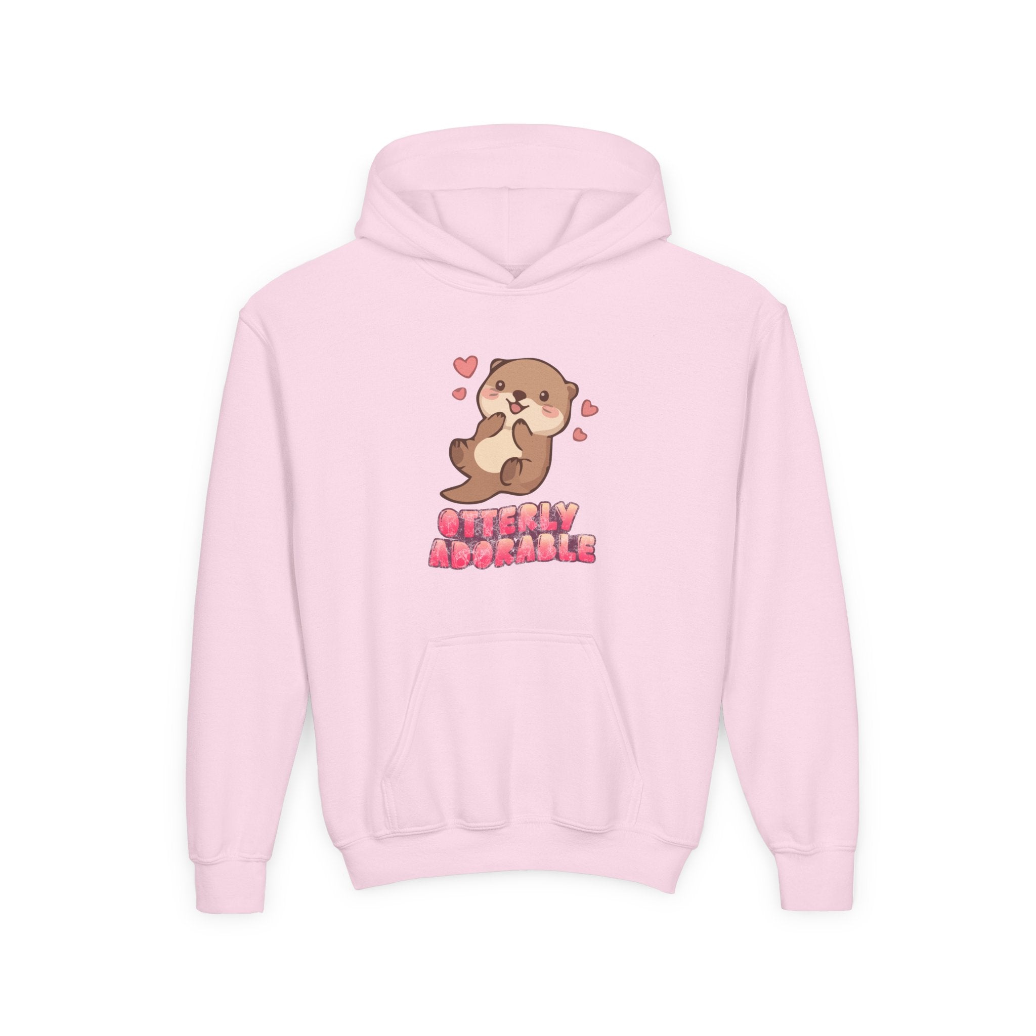 Youth Otterly Adorable Heavy Blend Hooded Sweatshirt