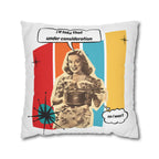 Retro Pop Art Pillow – “I’ll Take That Under Consideration” Throw Pillow