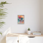 Personalize it! "My Worth is Not Conditional" Framed Matte Canvas Print Motivational Wall Art