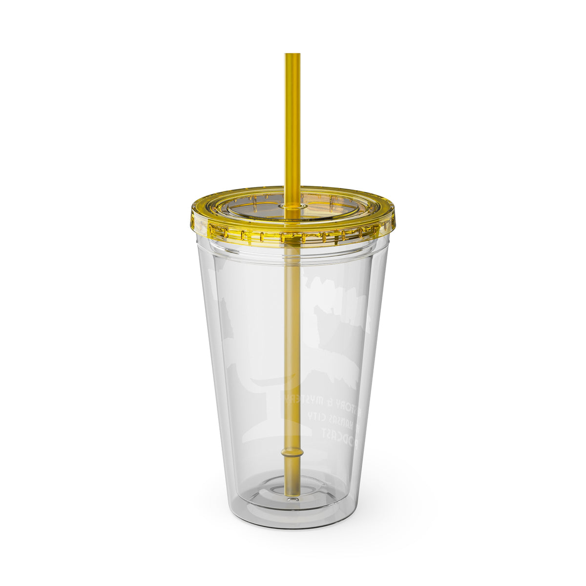 Always Time for True Crime Tumbler with Straw, 16oz