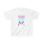 Game Over Kids T-Shirt Pastel Gamer Controller Tee