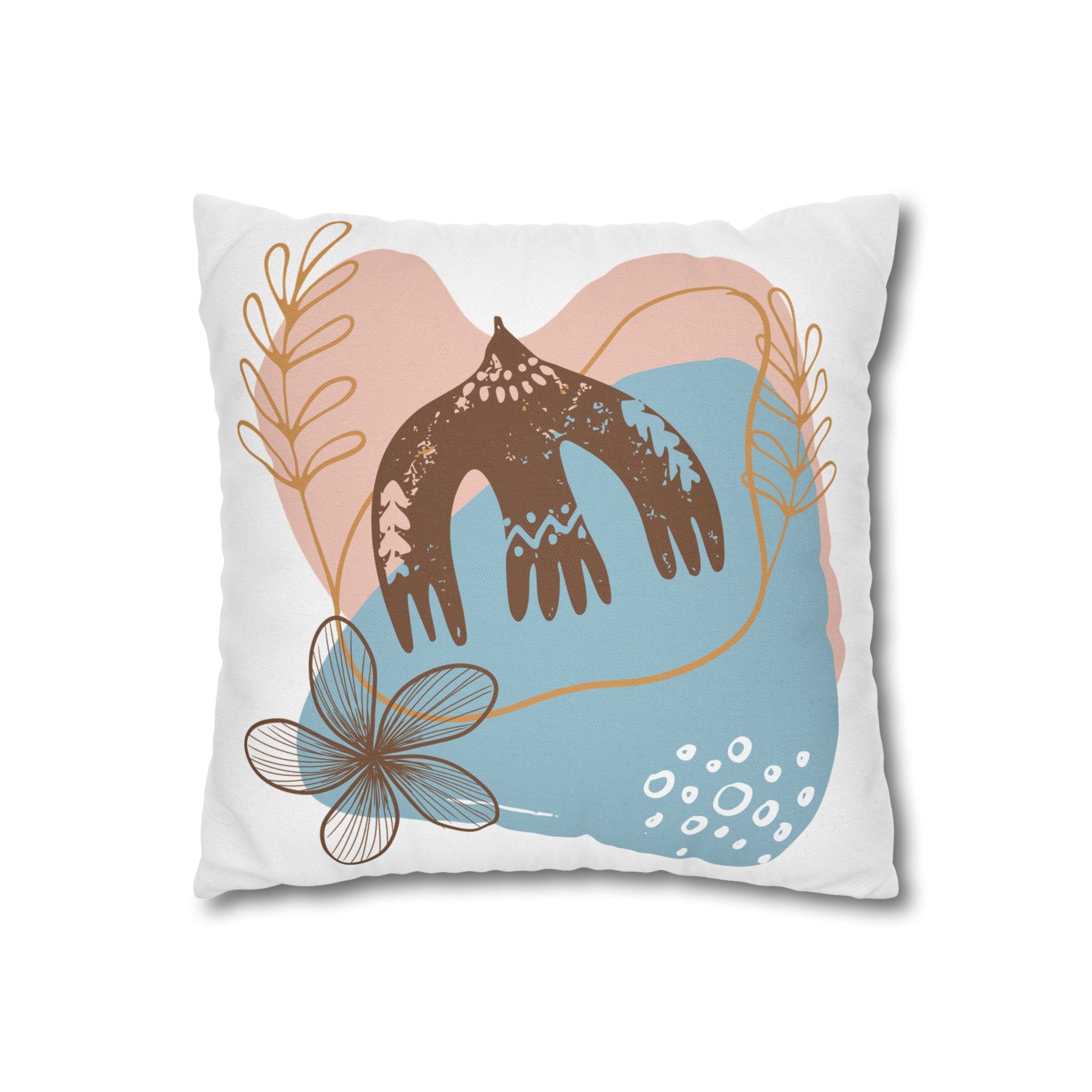 Bohemian Throw Pillowcase — Decorative Square Pillow Cover