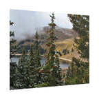 Colorado Mountain Lake Landscape — Scenic Nature Wall Art Rolled Poster
