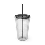 Always Time for True Crime Tumbler with Straw, 16oz