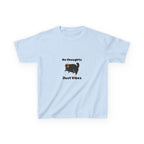 Youth 'No Thoughts Just Vibes' Cat Graphic Shirt