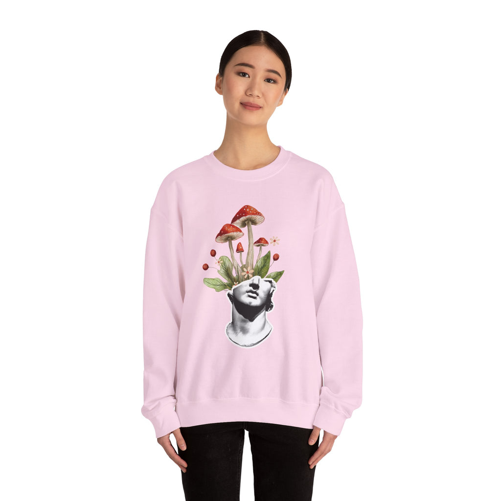 Mushroom Head Unisex Heavy Blend™ Crewneck Sweatshirt