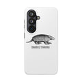 Tough Phone Case — "Assault Possum" Armadillo Graphic, Rugged Protective Phone Cover