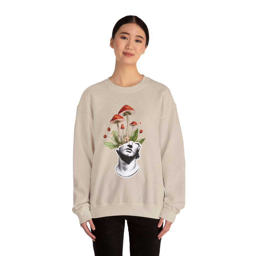 Mushroom Head Unisex Heavy Blend™ Crewneck Sweatshirt