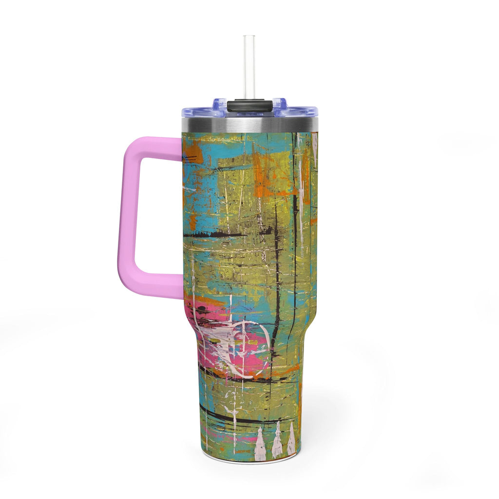 40oz Vacuum Tumbler — 1980's Puke