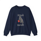 Snack Bandit Sweatshirt — Cute Raccoon Graphic Crewneck