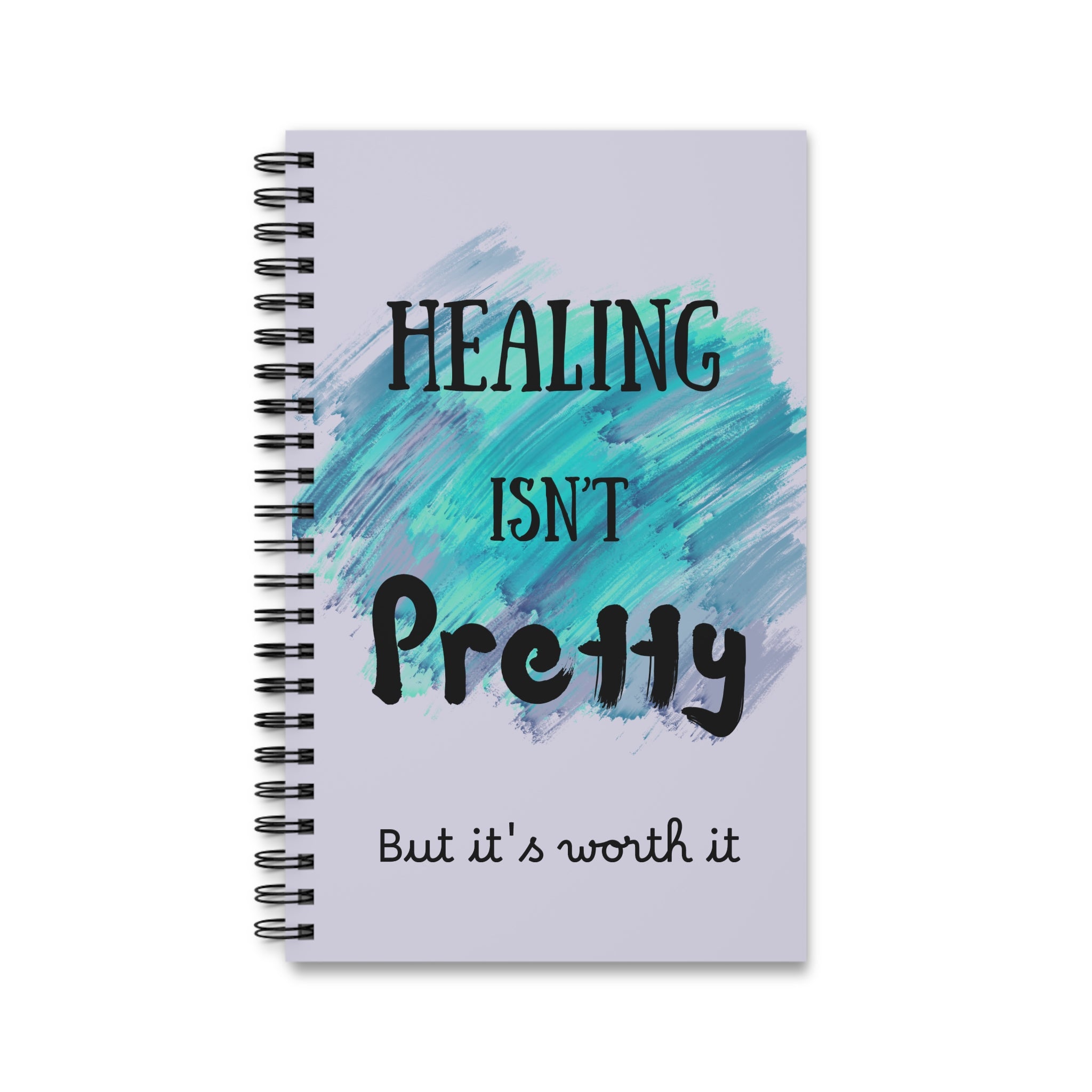 Personizable Spiral Journal — Inspirational Recovery Notebook