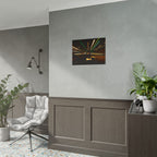 Night Drive Light Trails Poster - Rolled Wall Art